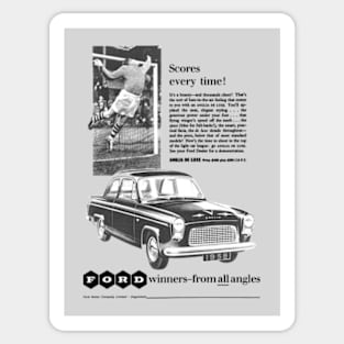 FORD ANGLIA DE LUXE - advert Sticker